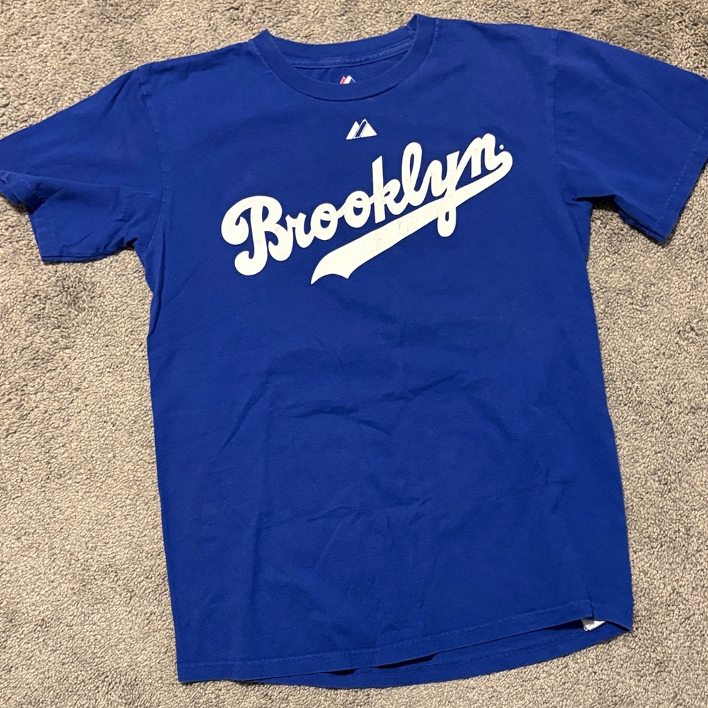 Majestic Blue Brooklyn Short Sleeve Tee “Robinson” #42
